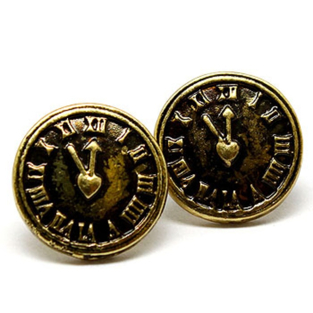 Clock of the Heart Earrings